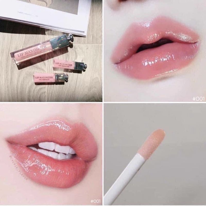 Son Dưỡng Môi Collagen Dior Addict Lip Maximizer 001 Pink - Authentic